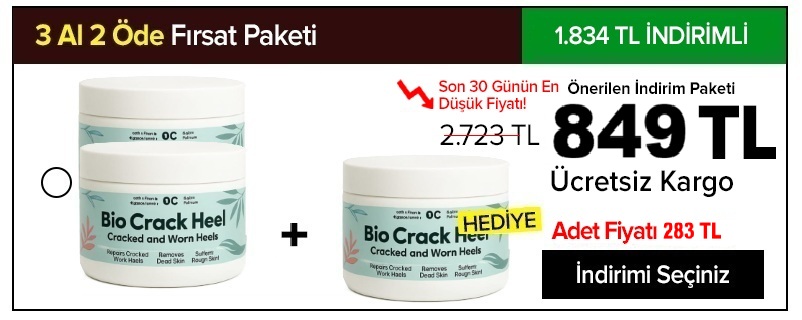 BİOCRACKHEEL TOPUK ÇATLAK - AYAK MANTARI