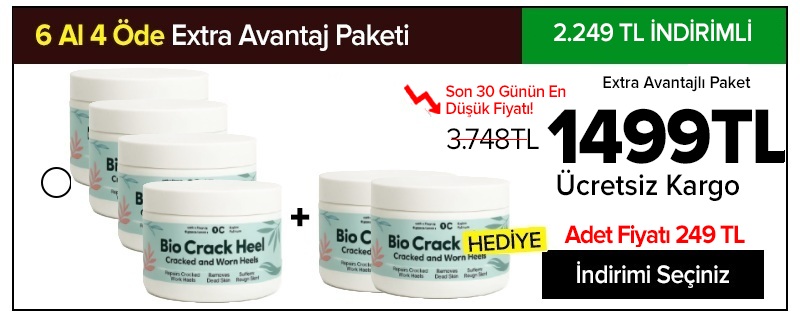 BİOCRACKHEEL TOPUK ÇATLAK - AYAK MANTARI