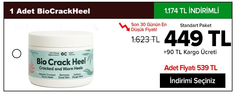 BİOCRACKHEEL TOPUK ÇATLAK - AYAK MANTARI